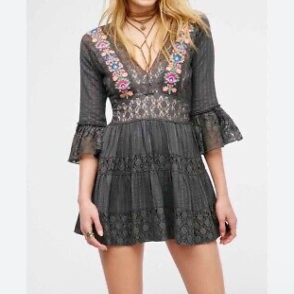 Free People Lace Dress Size 6